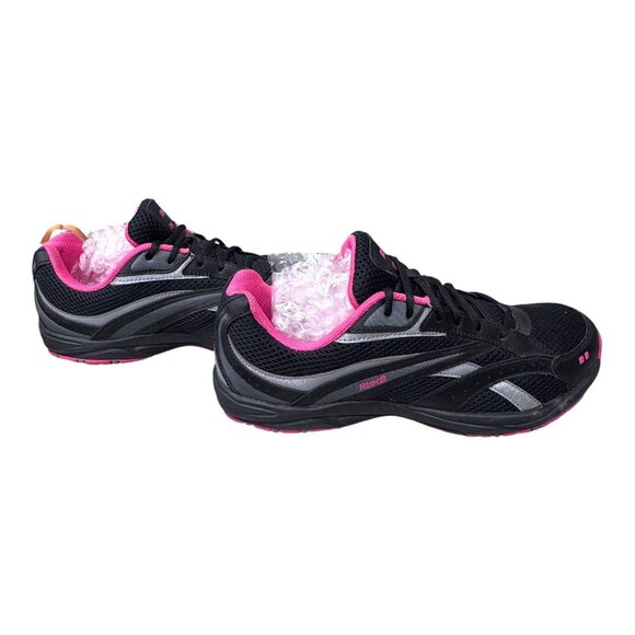 Ryka Womens Stroll Athletic Shoes Black Pink Size 9W 9 Wide Walking Tennis Shoes - Picture 10 of 11